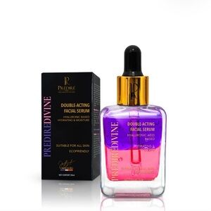 Double-Acting Facial Serum - Purple and Gold